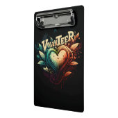 Vrijwilligers Mini Klembord (Angled2)