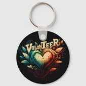 Vrijwilligers Sleutelhanger (Achterkant)
