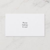 Vrijwilligers Visitekaartje (Achterkant)