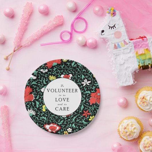 Vrijwilligersfeest Papieren Bordje (Feest)