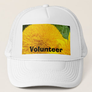 Vrijwilligershoeden Gele Zonnebloem sportpetten ho Trucker Pet