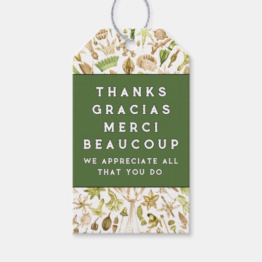 Vrijwilligerswaardering Cadeaulabel (Voorkant)