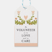 Vrijwilligerswaardering Cadeaulabel (Voorkant)