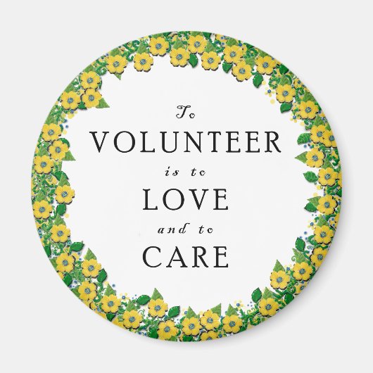 Vrijwilligerswaardering Magneet (Voorkant)