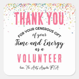 Vrijwilligerswerk Waardering Week sticker Plaster