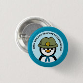 Vrizie de Peng zegt: Ronde Button 3,2 Cm (Voorkant /achterkant)