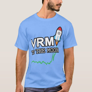VRM naar de maan wit T-shirt