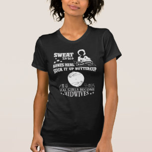 vroedvrouw botten genezing t-shirt
