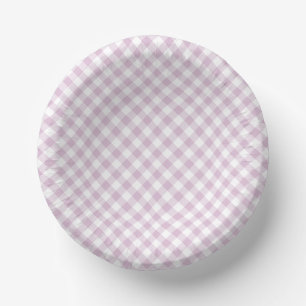 Vroeg Herfst Retro Gingham Warm Lila Papieren Kommen