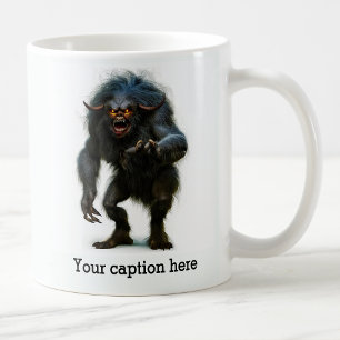 Vroeg in de ochtend ontketend Inner Beast Koffiemok