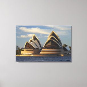Vroeg licht op Sydney Opera House, Sydney, Nieuw-Z Canvas Afdruk