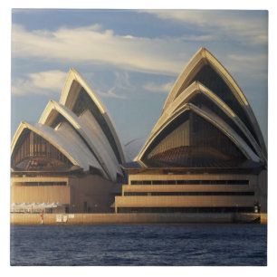Vroeg licht op Sydney Opera House, Sydney, Nieuw-Z Tegeltje