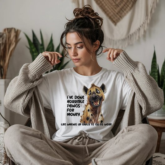 Vroeg wakker worden t-shirt