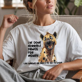 Vroeg wakker worden t-shirt