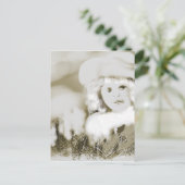 vroeg wonder briefkaart (Staand voorkant)