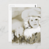 vroeg wonder briefkaart (Voorkant / Achterkant)