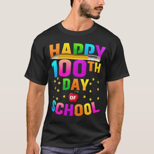 Vroege 100e schooldag 2023 t-shirt (Voorkant)