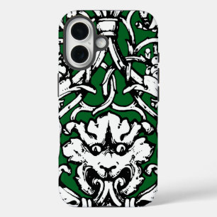 Vroege 20e Eeuwse Knotwerk Leeuw iPhone 16 Hoesje