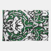 Vroege 20e Eeuwse Knotwerk Leeuw Theedoek (Horizontaal)