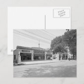 Vroege Auto Dealership, 1926 Briefkaart (Voorkant / Achterkant)