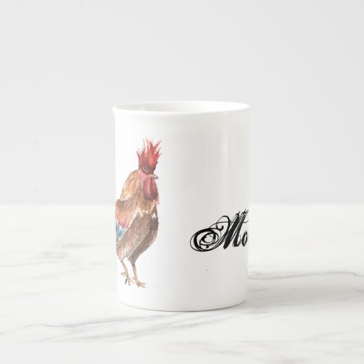 Vroege Bird Bone China Mok (Voorkant)