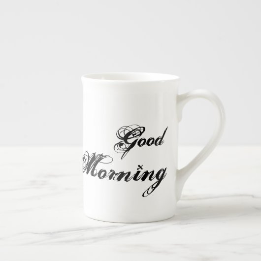 Vroege Bird Bone China Mok (Rechts)