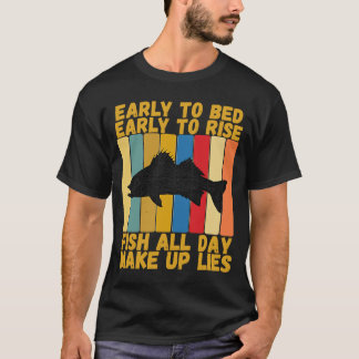 vroege-boedruisende schimmelvisserij t-shirt