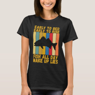 vroege-boedruisende schimmelvisserij t-shirt