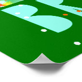 Vroege en heldere kerstboom poster (Hoek)