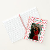 Vroege en heldere kerstfoto notitieboek (Binnen)