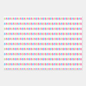 Vroege en heldere Neon pasta-kerst Inpakpapier Vel (Voorkant 3)