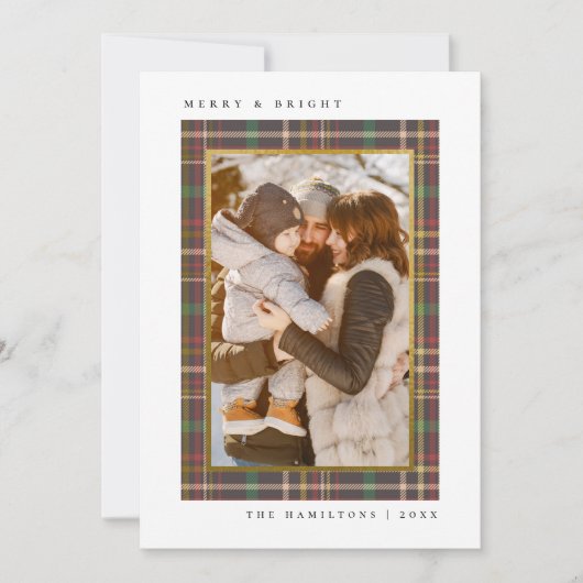 Vroege en lichte kerstfeestjes Foto Feestdagenkaart (Voorkant)