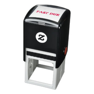 Vroege factuurstempels zelfinktende stempel