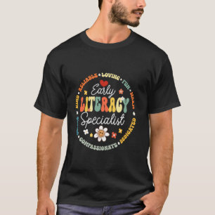 Vroege geletterdheid Specialist Lezen Dyslexie Awa T-shirt