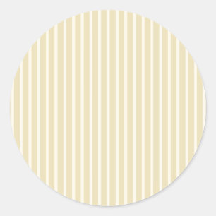 Vroege Herfst Verfijnde Strepen Gouden Tarwe Ronde Sticker