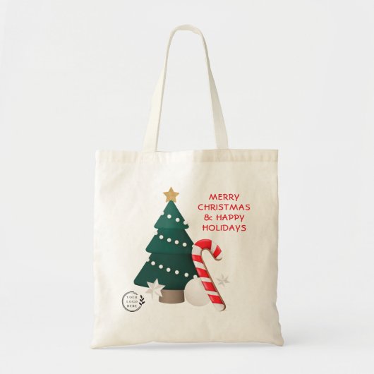 Vroege kerst - de Begroting van de Logo van de Naa Tote Bag (Voorkant)