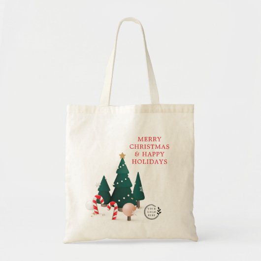 Vroege kerst - de Begroting van de Logo van de Naa Tote Bag (Voorkant)