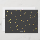 Vroege kerst met Gold Foil Feestdagenkaart (Achterkant)