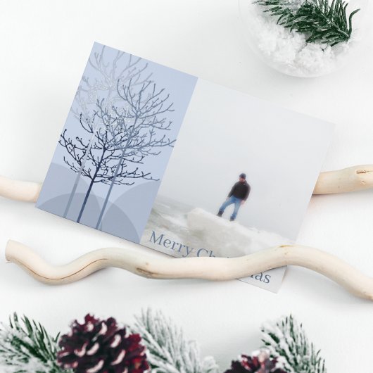 Vroege kerstbomen - Gepersonaliseerd Feestdagen Kaart