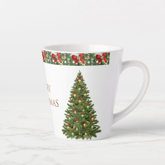 Vroege kerstboom latte Mok (Rechts)