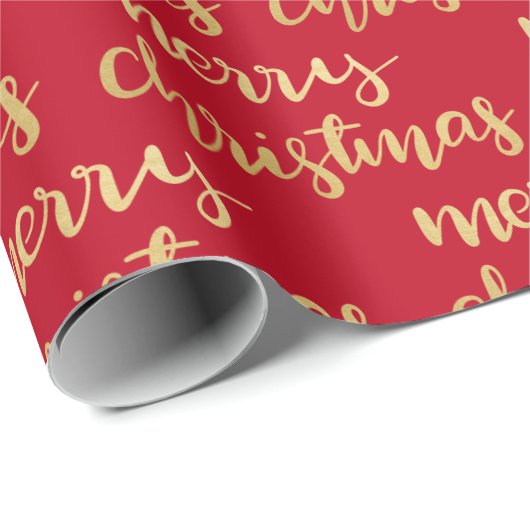 Vroege kerstfeestdag met oud script cadeaupapier (Rol Hoek)