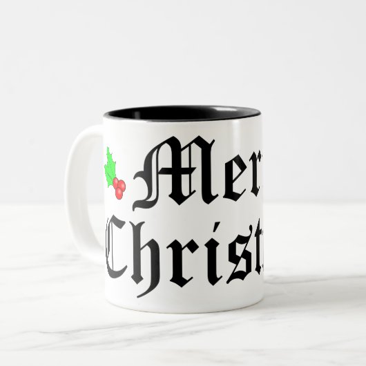 Vroege kerstfeestdag Mok (Voorkant links)