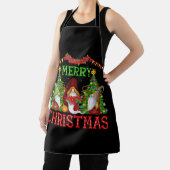 Vroege kerstfeestelijke feestdagen schort (Insitu)