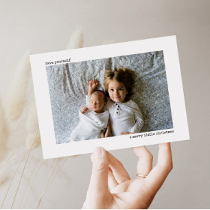 Vroege kerstfeestkaart feestdagenkaart