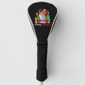 Vroege kerstfeestkerst golfheadcover (Voorkant)