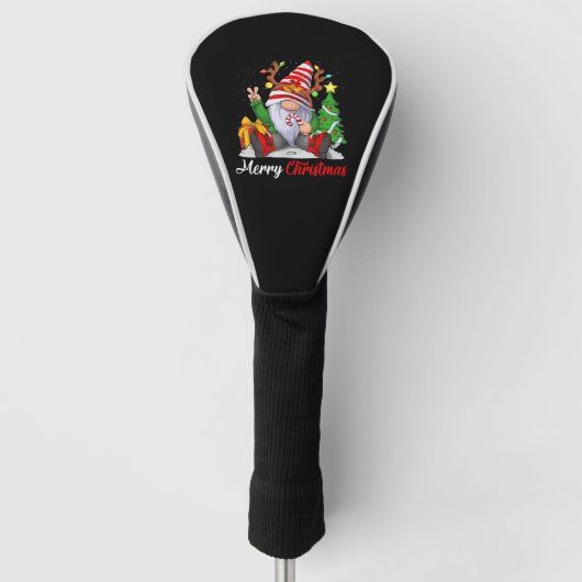 Vroege kerstfeestkerst golfheadcover (Voorkant)