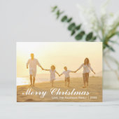 Vroege kerstfoto met groene Stippen - 3x5-kaart Kaart (Staand voorkant)