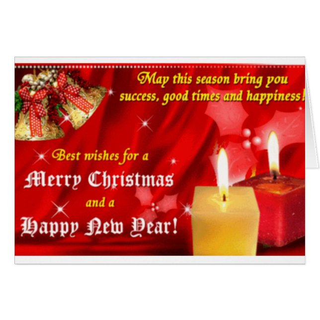 Vroege kerstkaart (Voorkant Horizontaal)