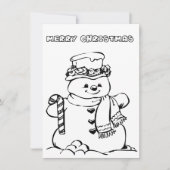 Vroege kerstkaart (Voorkant)