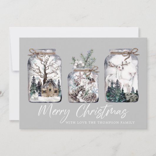 Vroege kerstkaart (Voorkant)